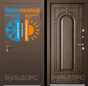 Входные двери в Саратове и Энгельсе в рассрочку! Город Саратов Бульдорс термо+++.png